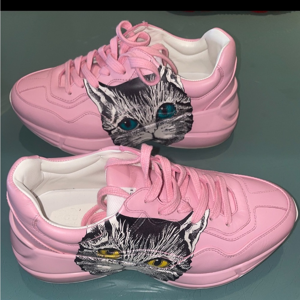 Pink Cat Gucci Rythons